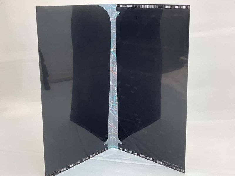 画像3: 鉄道路線図チケットホルダー 首都圏 日本語(ブラック) (3)