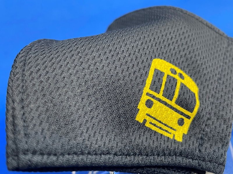 画像3: 【3枚組】メトロメッシュマスク 銀座線Sサイズ(ネイビー) (3)