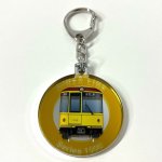画像1: クリアキーホルダー 銀座線1000系 (1)
