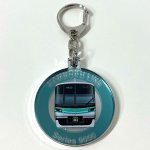 画像1: クリアキーホルダー 南北線9000系 (1)