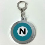 画像2: クリアキーホルダー 南北線9000系 (2)