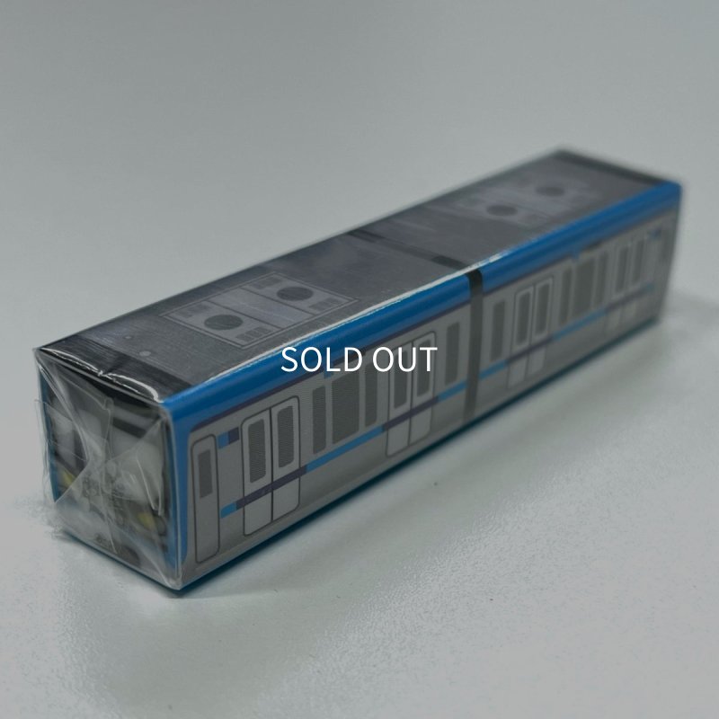 画像1: トレイン消しゴム 東西線15000系 (1)