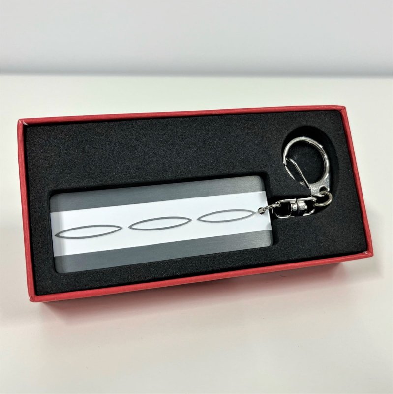 画像3: 車号銘板キーホルダー 丸ノ内線2000系 (3)