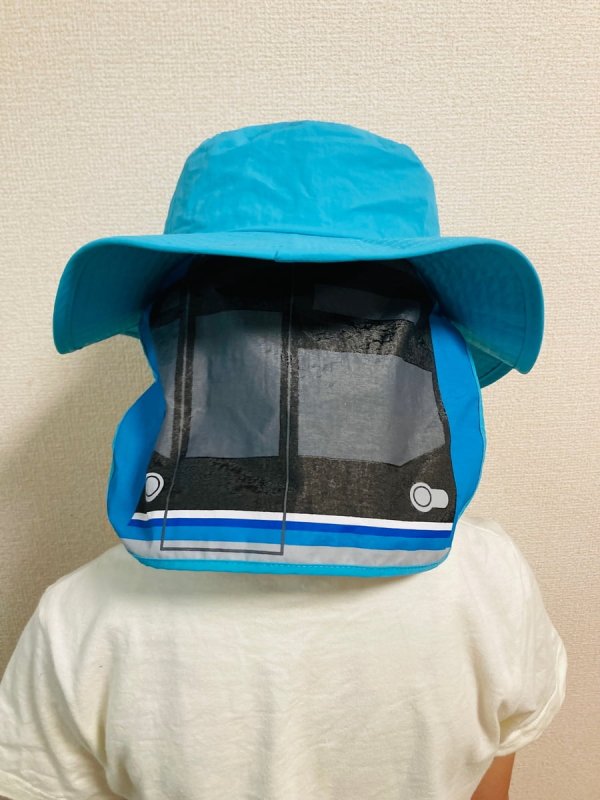 画像3: 日よけ付きハット 東西線15000系（帽子）（56cmサイズ） (3)