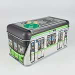 画像1: 東京三歩 千代田線【缶入りクッキー アーモンド味】 (1)