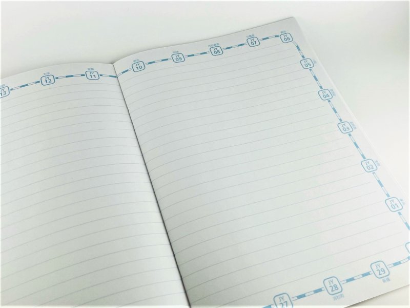 画像3: 鉄道路線図A5ノート 首都圏 日本語(ブラック) (3)