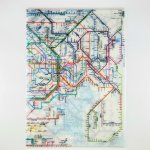 画像1: 鉄道路線図クリアファイル 首都圏 日本語 (1)