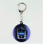 画像1: クリアキーホルダー 半蔵門線18000系 (1)