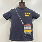 画像1: Tシャツ銀座線 子ども用(110サイズ) (1)