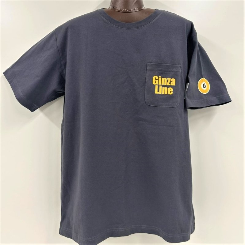 画像1: Tシャツ銀座線 大人用(Mサイズ) (1)