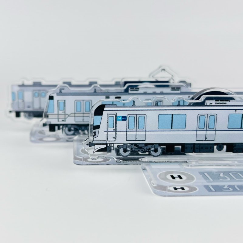 画像4: 日比谷線全線開業60周年記念 アクリルスタンド 13000系 (4)