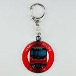 画像1: クリアキーホルダー 丸ノ内線2000系 (1)