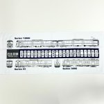 画像1: フェイスタオル 日比谷線 (1)