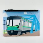 画像1: ジップポーチ 千代田線16000系 (1)