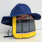 画像4: 日よけ付きハット 銀座線1000系（帽子）（56cmサイズ） (4)