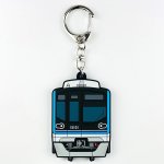 画像1: ラバーキーホルダー 東西線15000系 (1)