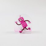 画像1: PASMO アクリルクリップ（ダッシュ） (1)