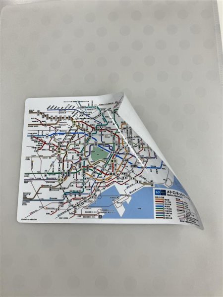 東京メトロ 路線図ステッカー（A6サイズ） - メトロの缶詰