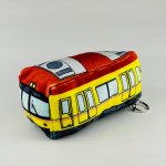 画像1: もちもち電車キーホルダー　銀座線1000系 (1)