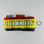 画像2: もちもち電車キーホルダー　銀座線1000系 (2)