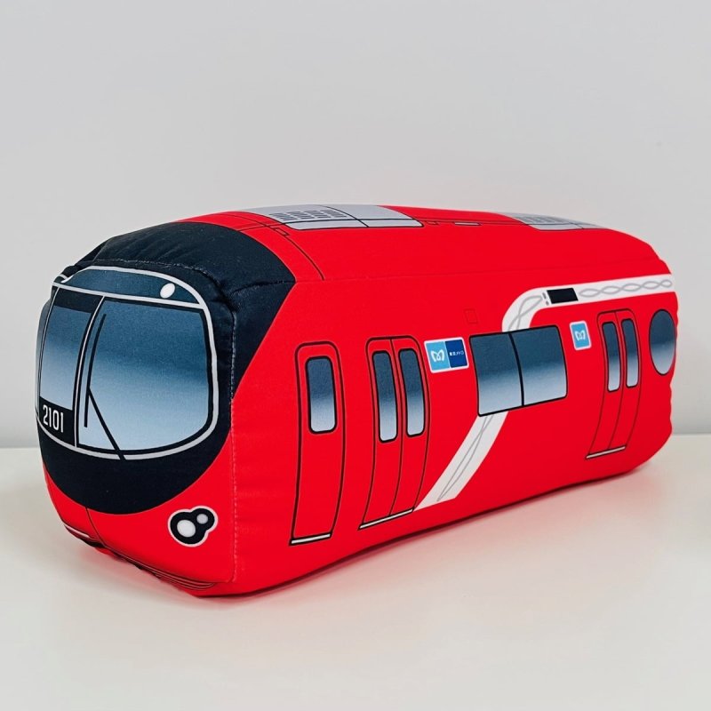 画像1: ネックピロー　丸ノ内線2000系 (1)