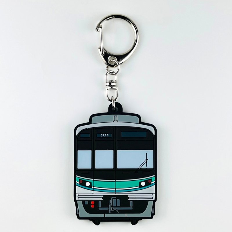 画像1: ラバーキーホルダー 南北線9000系（5次車） (1)