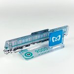 画像1: アクリルスタンド　南北線9000系（5次車） (1)