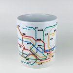 画像2: 東京メトロ路線図マグカップ (2)