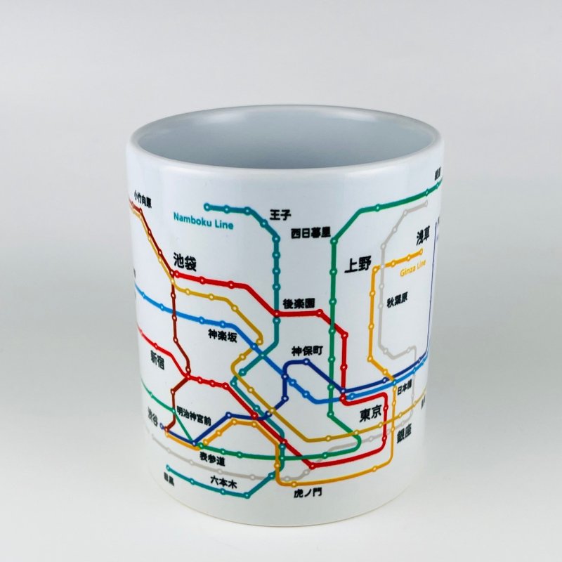 画像2: 東京メトロ路線図マグカップ (2)
