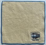 画像1: 東京メトロタオル　東西線 (刺繍タオルハンカチ 切符タグ付き） (1)