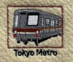 画像2: 東京メトロタオル　副都心線 (刺繍タオルハンカチ 切符タグ付き） (2)