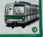 画像2: 東京メトロプリントハンカチ　千代田線 (2)