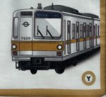 画像2: 東京メトロプリントハンカチ　有楽町線 (2)