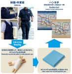 画像2: 制服をリサイクルしてサステナブルに！東京メトロ街並みアートクロス　銀座【4580892670674】 (2)
