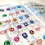 画像4: 東京メトロ×Osaka Metro コラボ  路線図クリアファイル(Wポケット) (4)