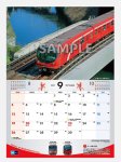 画像6:  【他商品との同時購入はできません】   TOKYO METRO TRAIN CALENDAR 2027  （東京メトロ トレインカレンダー2027） (6)