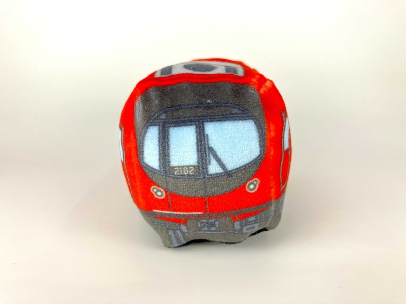画像3: もちもち電車キーホルダー　丸ノ内線2000系 (3)