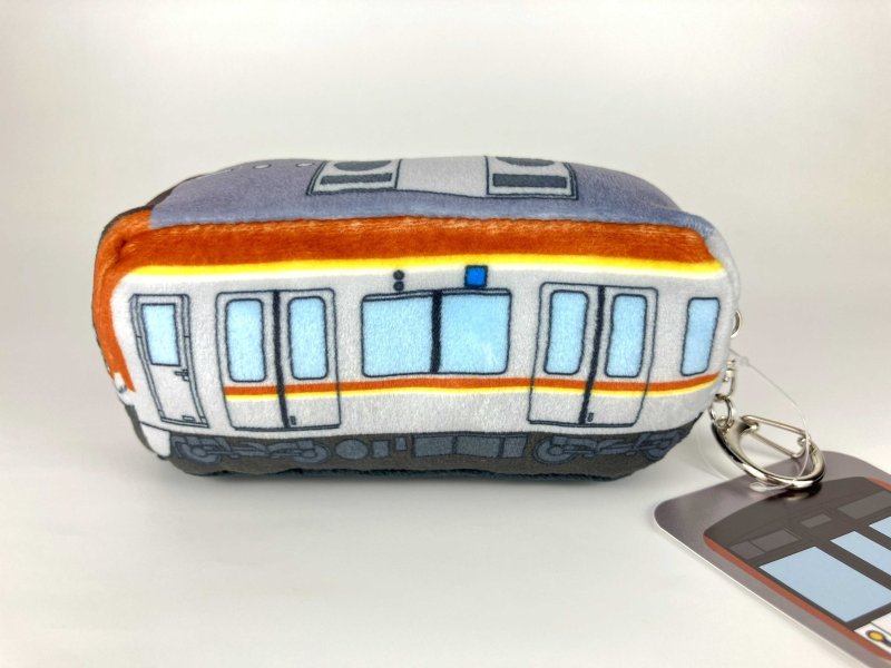 画像2: もちもち電車キーホルダー　副都心線10000系 (2)