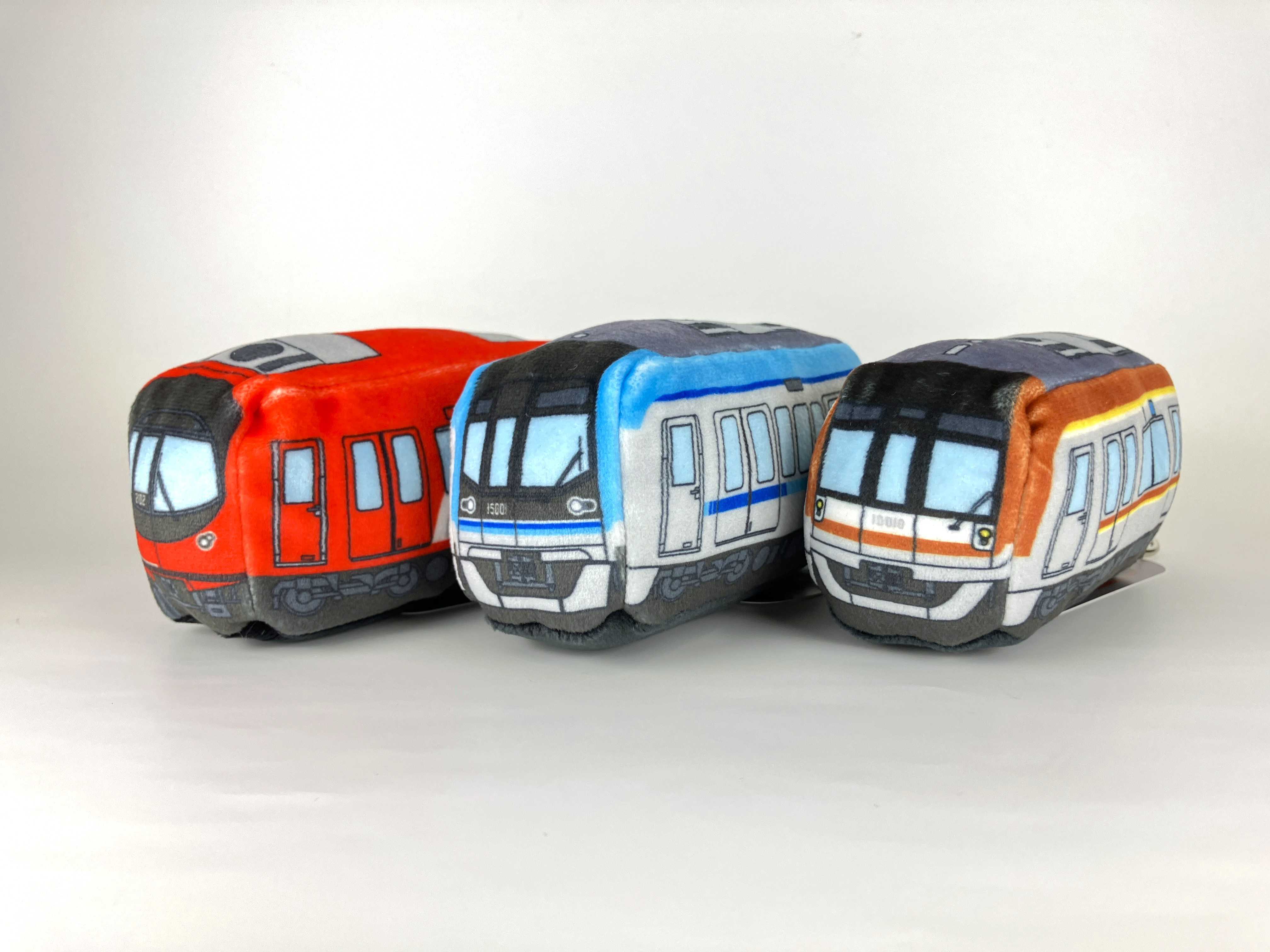 新商品発売のお知らせ【もちもち電車キーホルダー3種類】